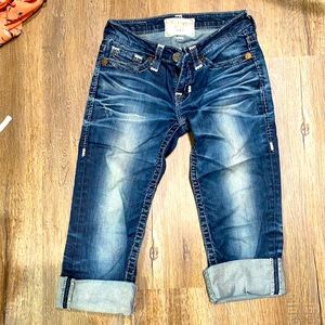 Big Star “Liv” cropped jeans